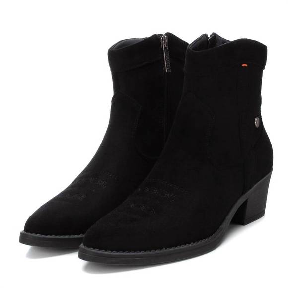 NEW XTI women's italian western booties in black - Picture 5 of 5